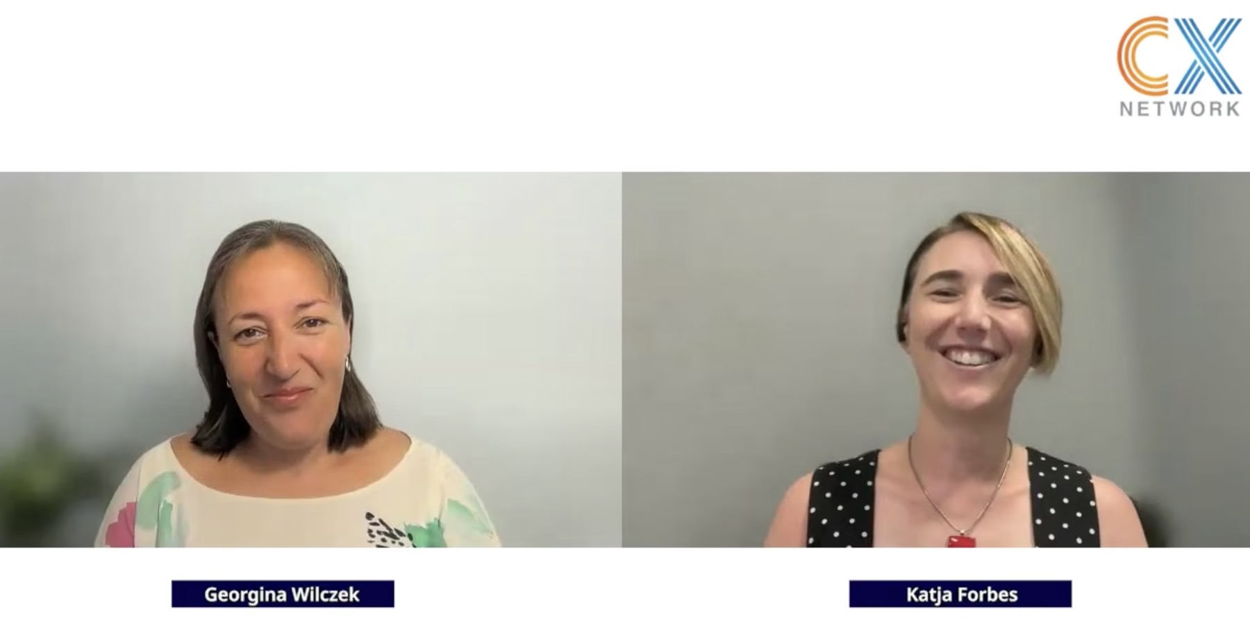 Katja Forbes interviewed by Georgina Wilczek for CX Network